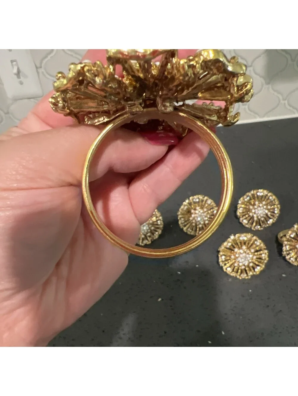 N/A set rhinestone